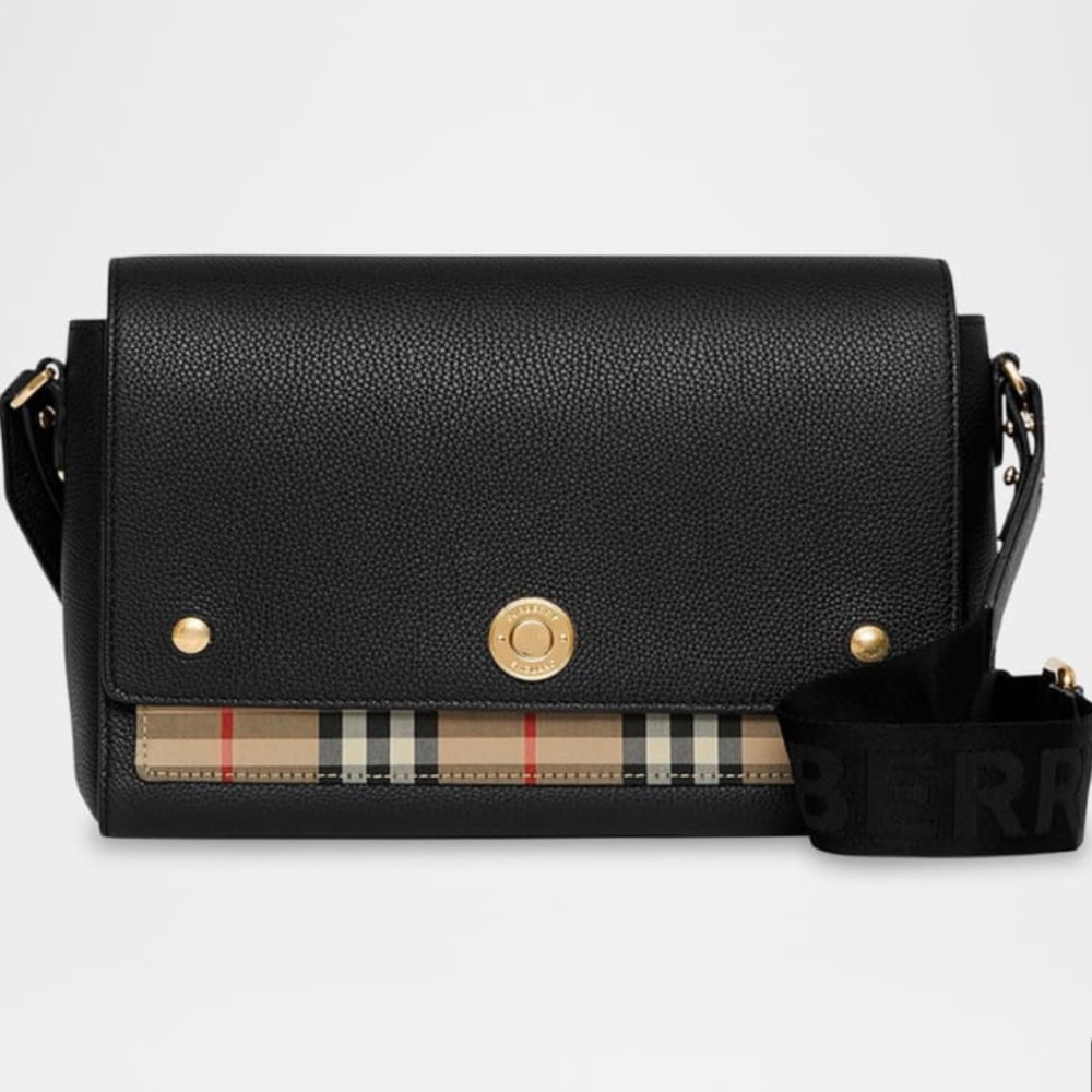 Burberry Note Bag with Gold Hardware LIKE NEW